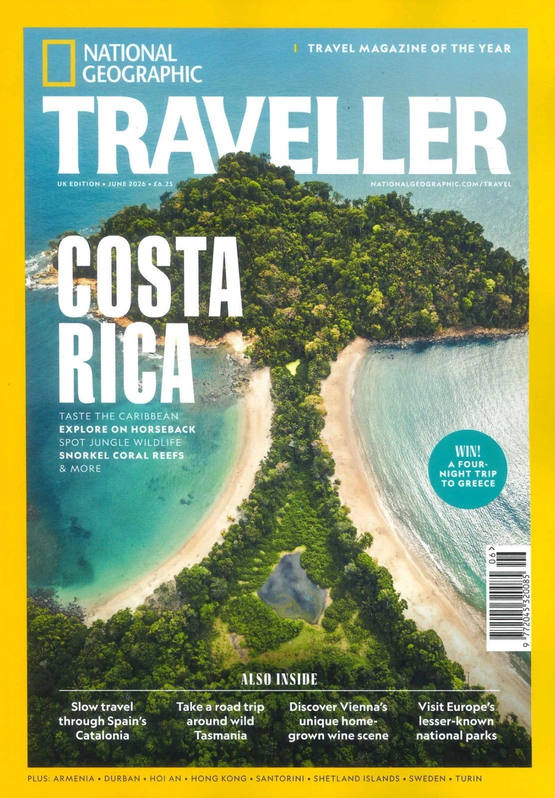 National Geographic Traveller - June 2026 (Costa Rica)