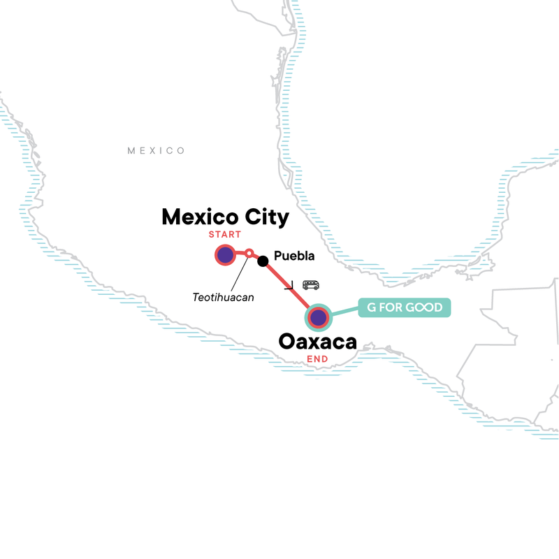 Mexico City to Oaxaca – 7 Days - Image 1