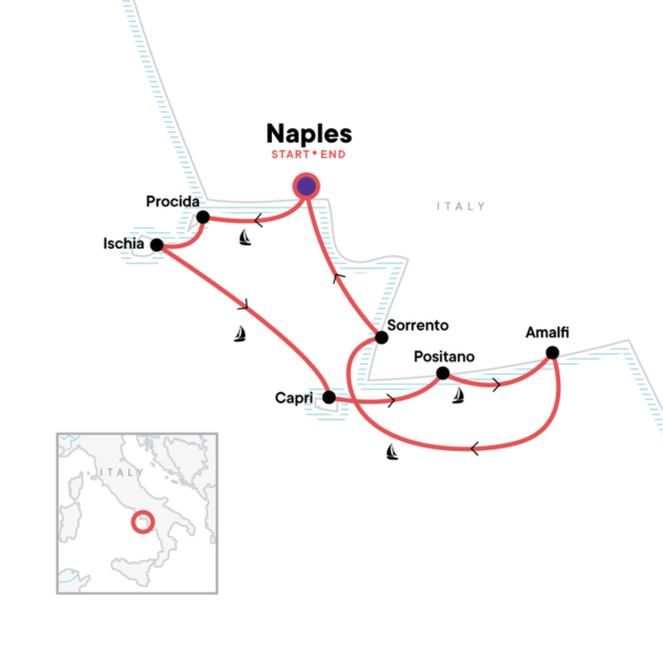 Sailing the Amalfi Coast – 7 Days